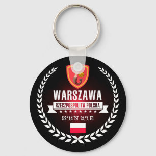 Warschau Schlüsselanhänger