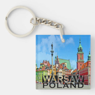Warschau Schlüsselanhänger