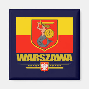 Warschau (Warschau) Polen Magnet