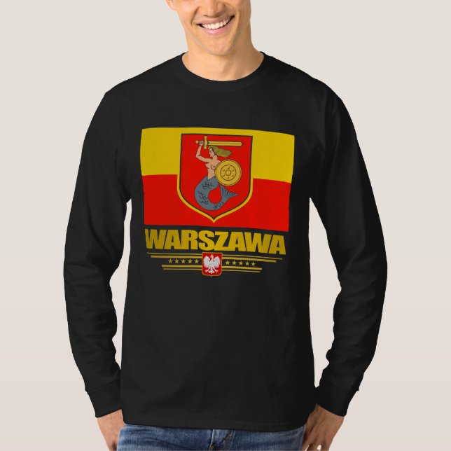 Warschau (Warschau) Polen T-Shirt (Vorderseite)