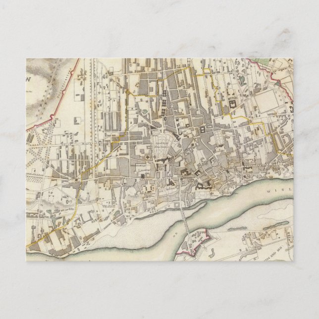 Warschau Warszawa Postkarte (Vorderseite)