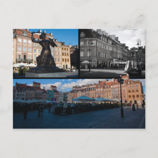 Warschauer Altstadt Postkarte