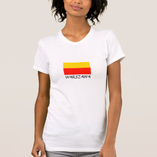 Warschauer Flagge "WARSZAWA" T-Shirt