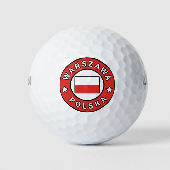 Warszawa Polska Golfball (Vorderseite)