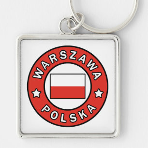 Warszawa Polska Schlüsselanhänger