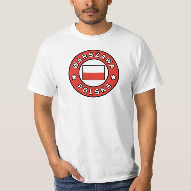Warszawa Polska T-Shirt (Vorderseite)