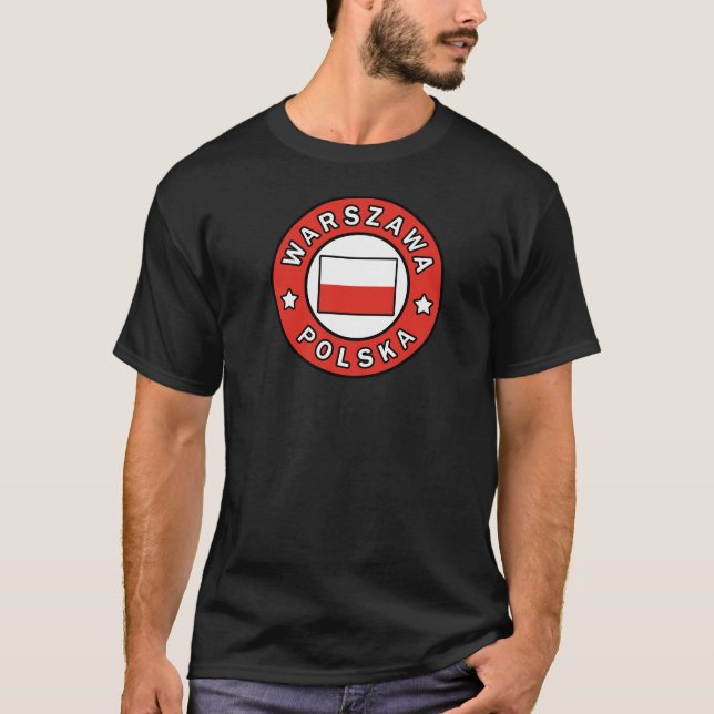 Warszawa Polska T-Shirt (Vorderseite)