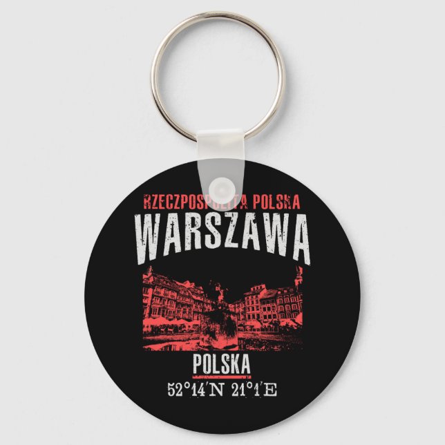 Warszawa Schlüsselanhänger (Vorderseite)