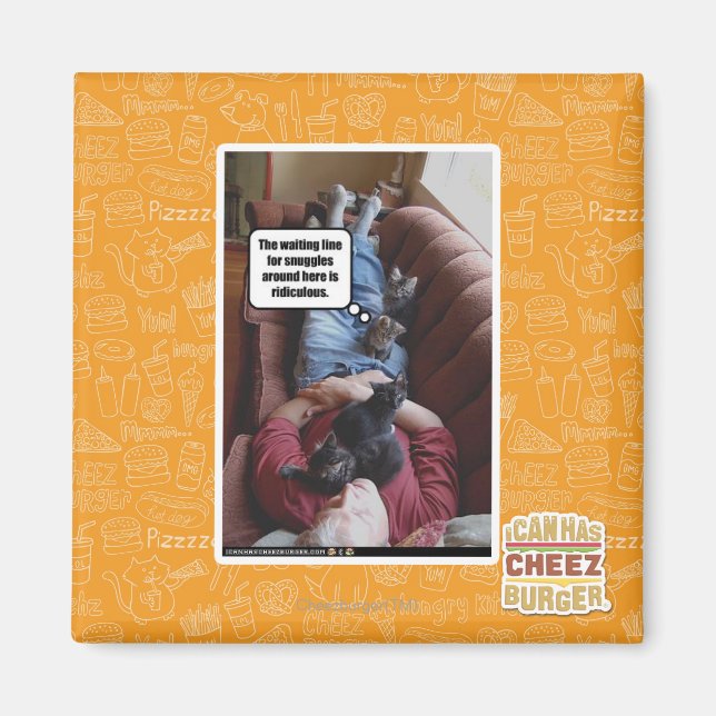 Wart für Schnecken Magnet (Vorne)