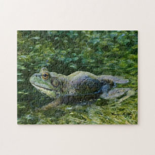 Wart für seine Lady Bullfrog Art Puzzle