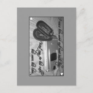 Wart für seinen Anruf... Postkarte