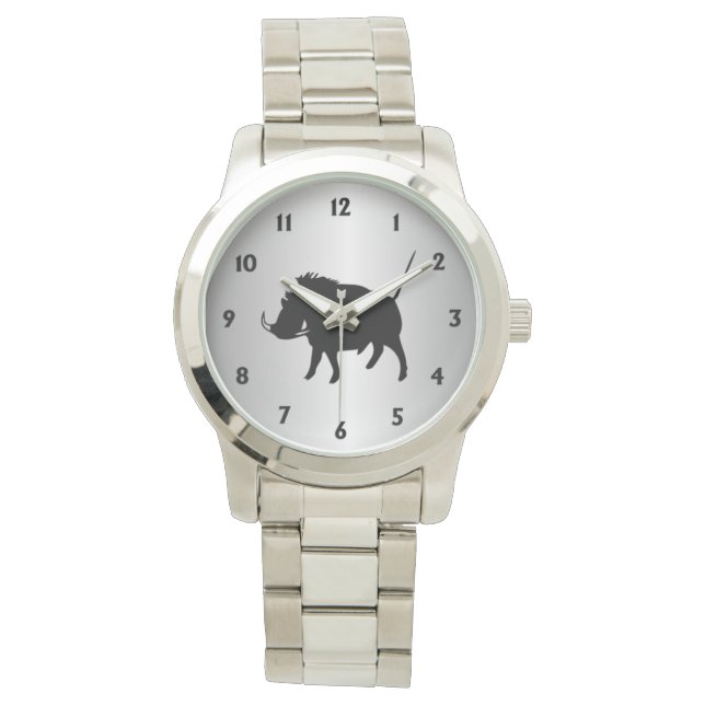Wart Hog Watch Armbanduhr (Vorderseite)