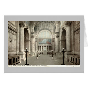 Wart Room, Pennsylvania Station NY 1913 Vintag
