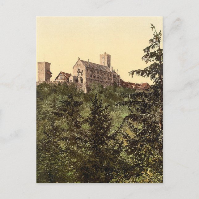 Wartburg, Eisenach Castle, Thüringen, Deutschland Postkarte (Vorderseite)