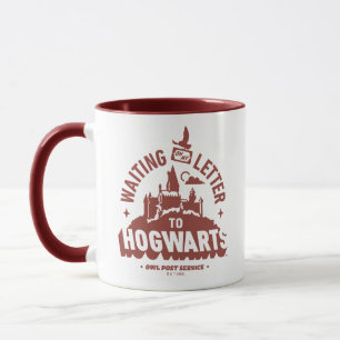 Warte auf meinen Brief nach HOGWARTS™ Tasse