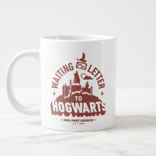 Warte auf meinen Brief von HOGWARTS™ Jumbo-Tasse