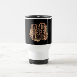 Warte, ich sehe einen Felsen Reisebecher