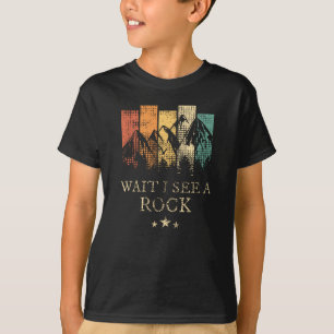 Warte, ich sehe einen Rock T-Shirt