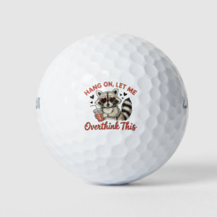 Warte mal, lass mich das nochmal überdenken Waschb Golfball