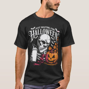 Warte nur auf Halloween T-Shirt