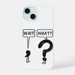 Warte, Was? Englisch lernen iPhone 15 Hülle