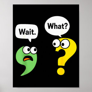 Warte Was Grammatik Läuse Poster