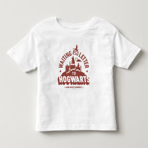 Warten auf meinen Brief nach HOGWARTS™ Kleinkind T-shirt