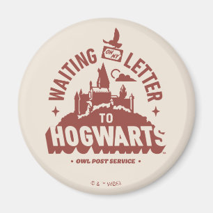 Warten auf meinen Brief nach HOGWARTS™ Magnet