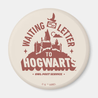 Warten auf meinen Brief nach HOGWARTS™ Magnet