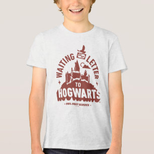 Warten auf meinen Brief nach HOGWARTS™ Tri-Blend Shirt