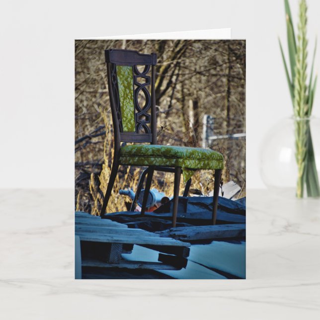 "Warten auf Wiederherstellung..." Brunnen-Karte Karte (Vorderseite)