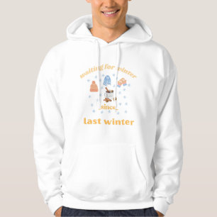Warten auf Winter Hoodie