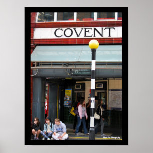Warten bei Covent Poster