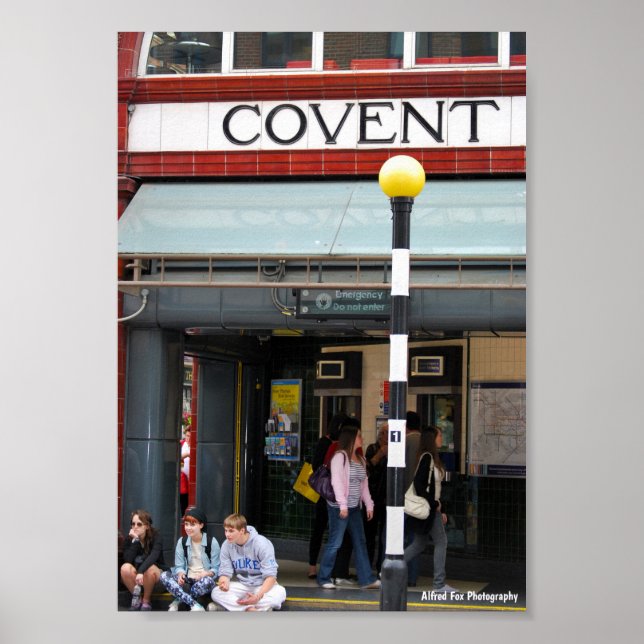 Warten bei Covent Poster (Vorne)