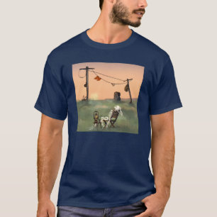 Warten darauf, dass das Leben passiert T-Shirt