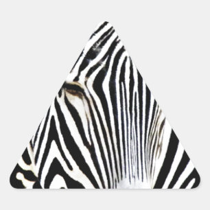 Warten_ Dreieckiger Aufkleber