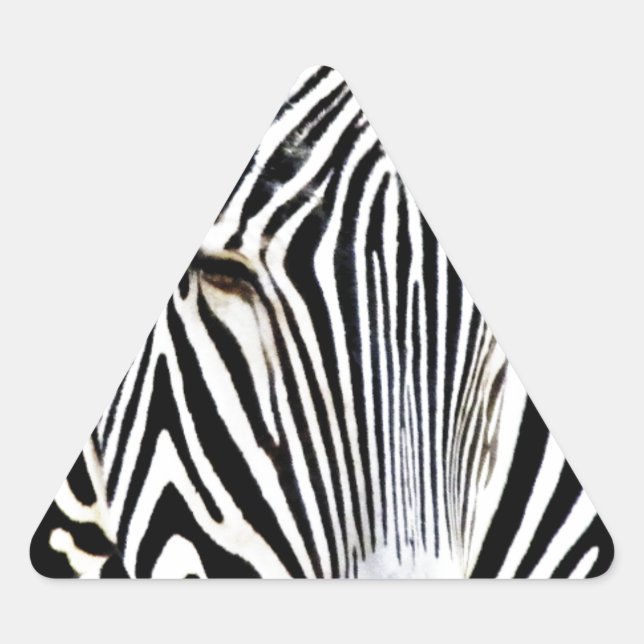 Warten_ Dreieckiger Aufkleber (Vorderseite)