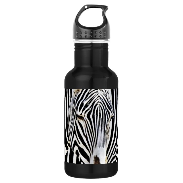 Warten_ Edelstahlflasche (Vorderseite)