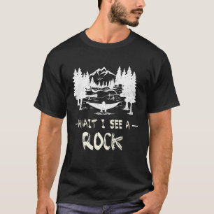 Warten Sie, ich sehe einen Rock Apparel Geology Ge T-Shirt