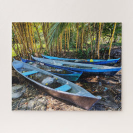 Wartende Boote, Amatique-Bucht Puzzle