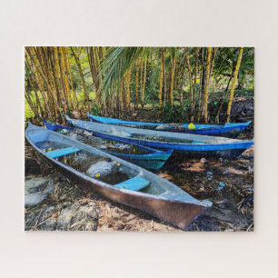 Wartende Boote, Amatique-Bucht Puzzle