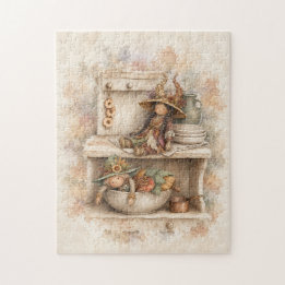 Wartende Hexen Jigsaw-Puzzle Puzzle