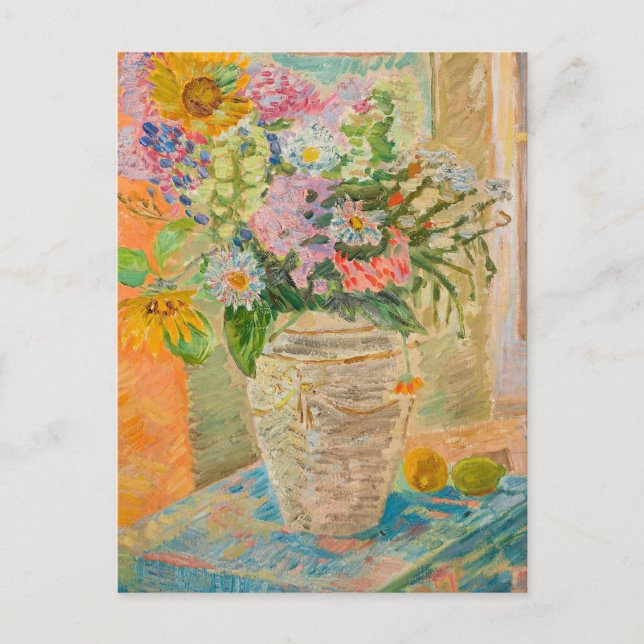 Warteschlange | Zygmunt Waliszewski Postkarte (Vorderseite)