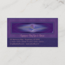 Wartete abstrakte Kunst Visitenkarte