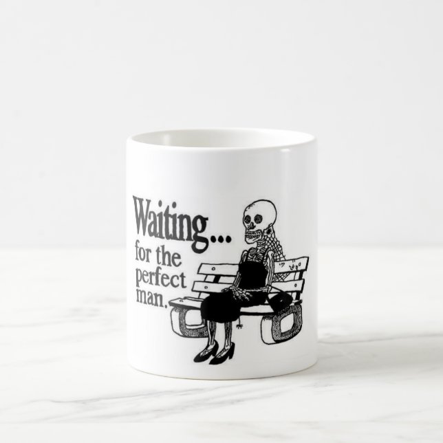 Wartete die perfekte Mann-Tasse Tasse (Mittel)