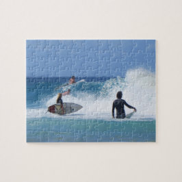 Wartete eine Welle Puzzle