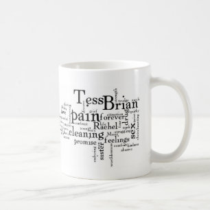 Wartete Frühlingswort-Wolken-Tasse Kaffeetasse