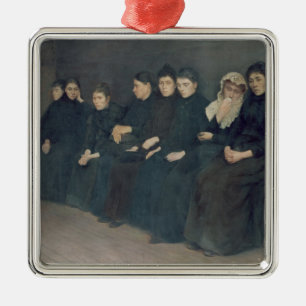 Wartete in die Klinik, 1888 Ornament Aus Metall