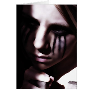 Wartete in Dunkelheits-Karte