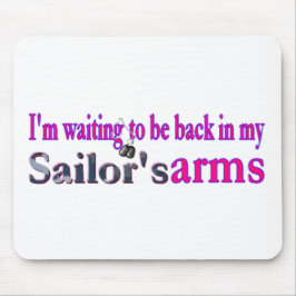 Wartete meinen Seemann Mousepad